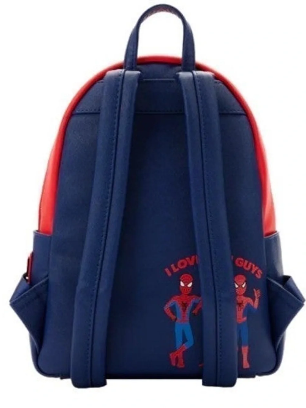 Loungefly Exclusive Marvel Spider-Man Triple Pocket Multi Logo NWT
